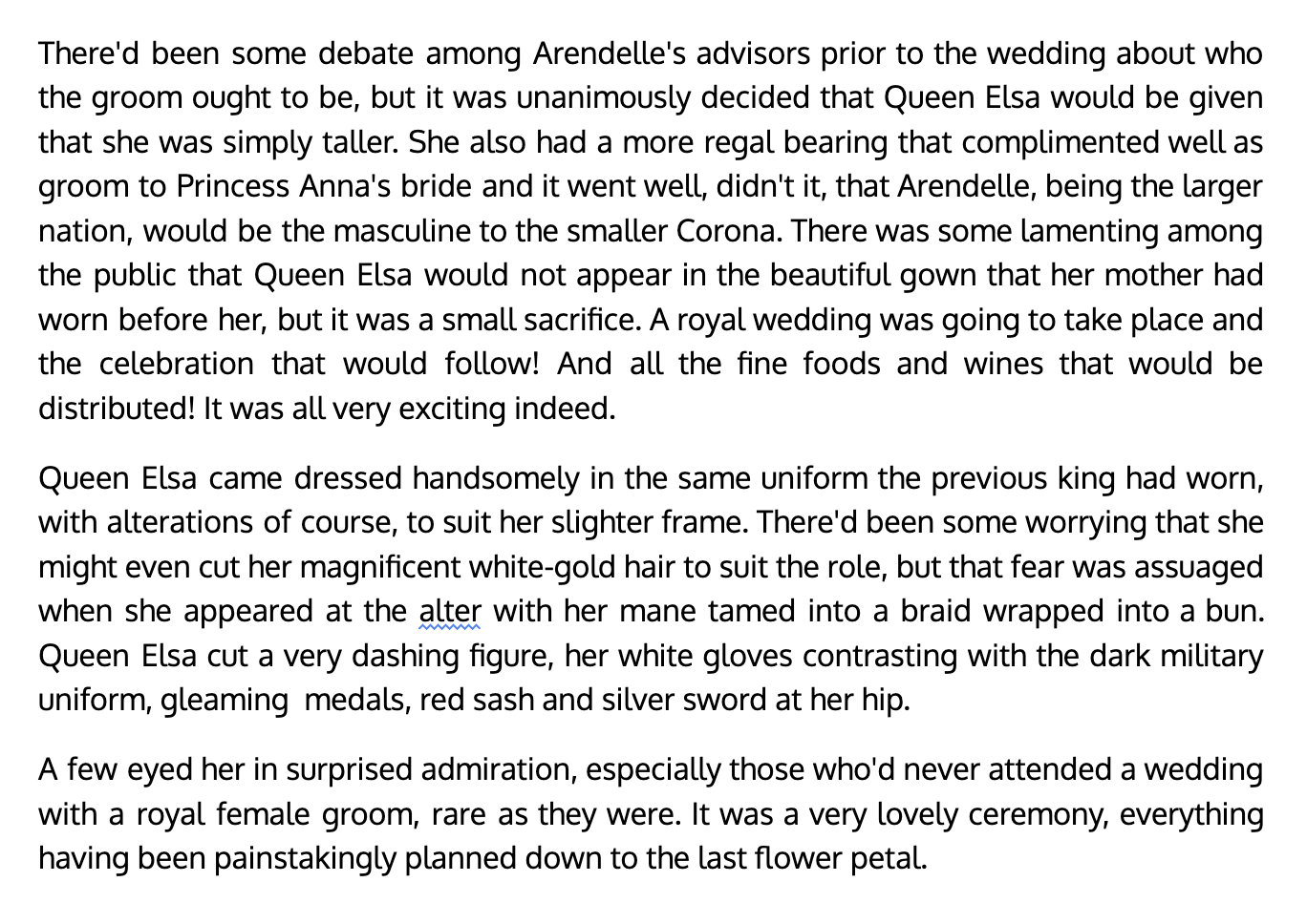 Google Docs source for empty paragraphs